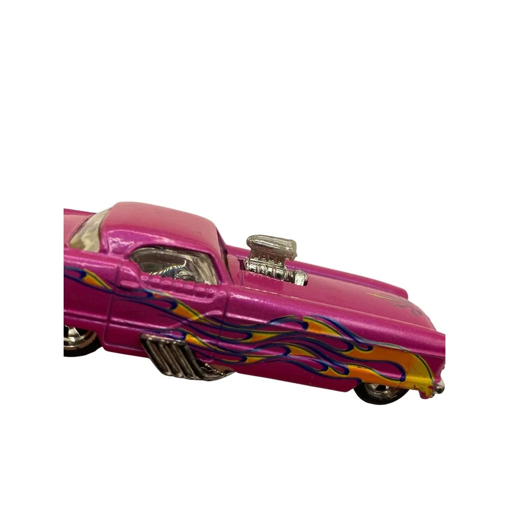 Hot Wheels Metrorail Nash Metropolitan Pink Magenta Flames‎ Classics Series